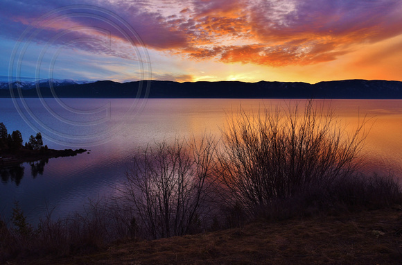 Flathead Lake Sunset