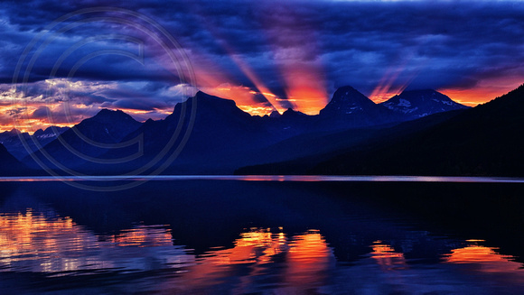 Glacier Park Lake McDonald Sunrise