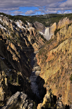 Yellowstone National Park Lower Falls of the Yellowstone