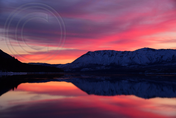 Glacier Park Lake McDonald Sunset