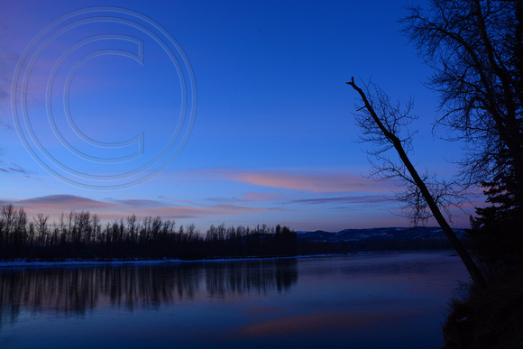Flathead River Sunrise